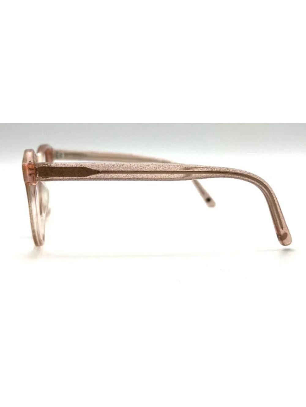 Muse 32-000538 Pink Glitter Rectangle Authentic Eyeglass Frames 50-21-145